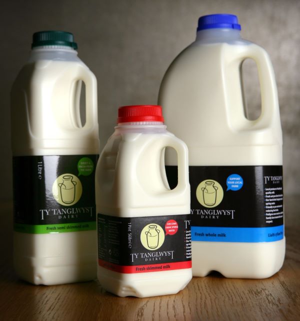 Ty Tanglwyst milk range