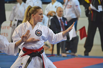 Charlotte Greece - Karate Scholarship