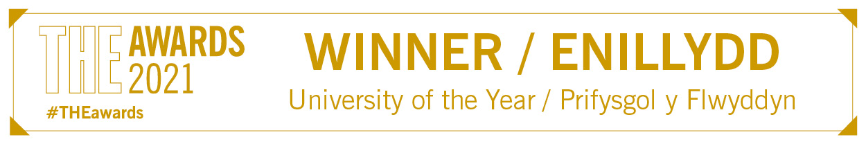 Winner of the 2021 University of the Year logo