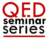 QED Seminar Series logo