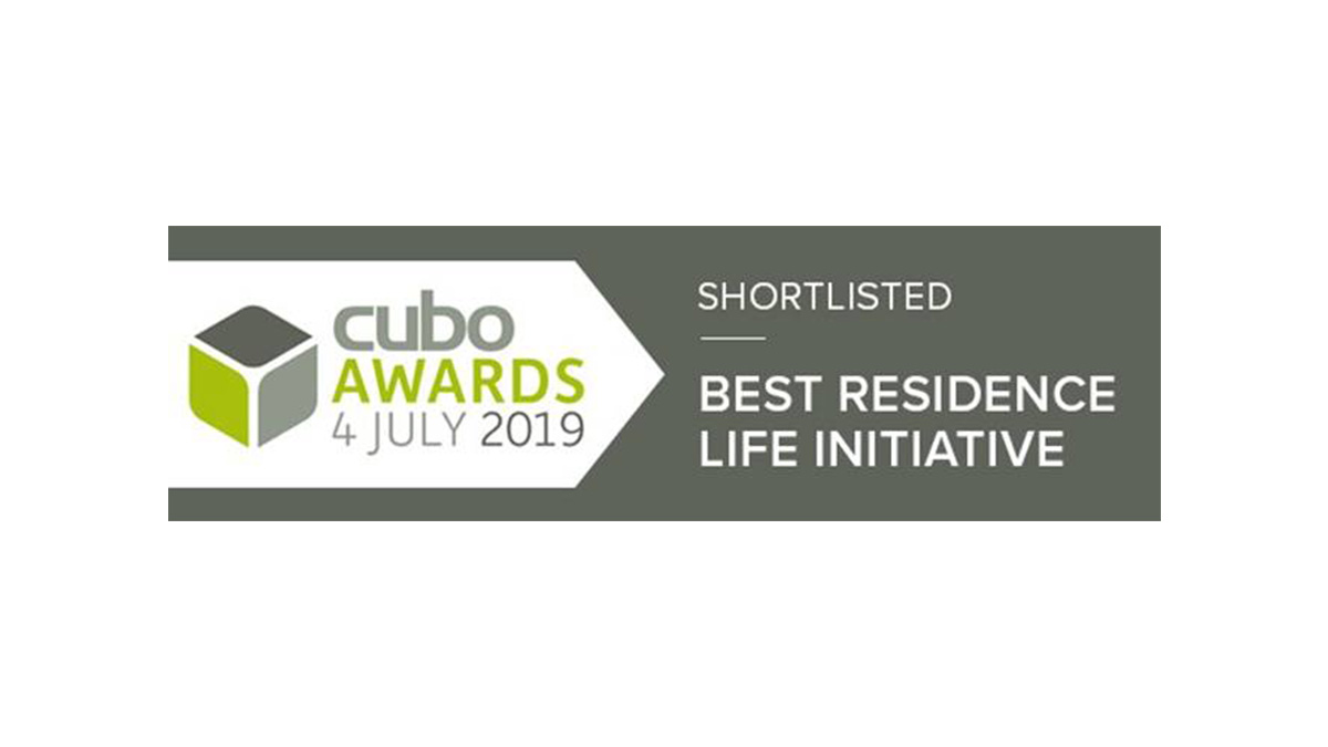 Cubo Awards, Shortlisted Residents Life Initiative 2019 Logo