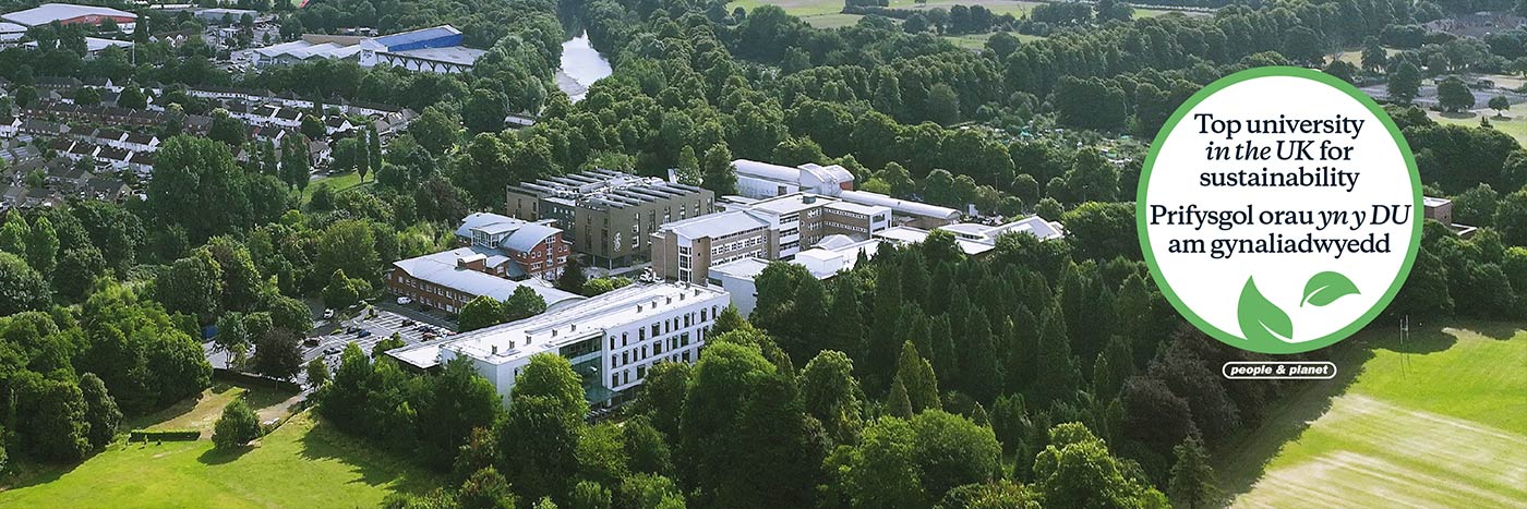 Cardiff Met Llandaff Campus from above